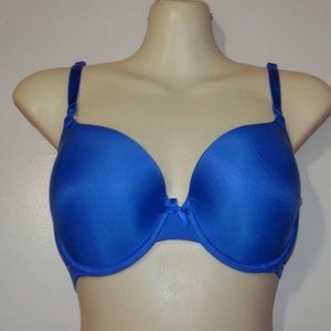 Victorias Secret 32DD Underwire Blue Demi Bra F170